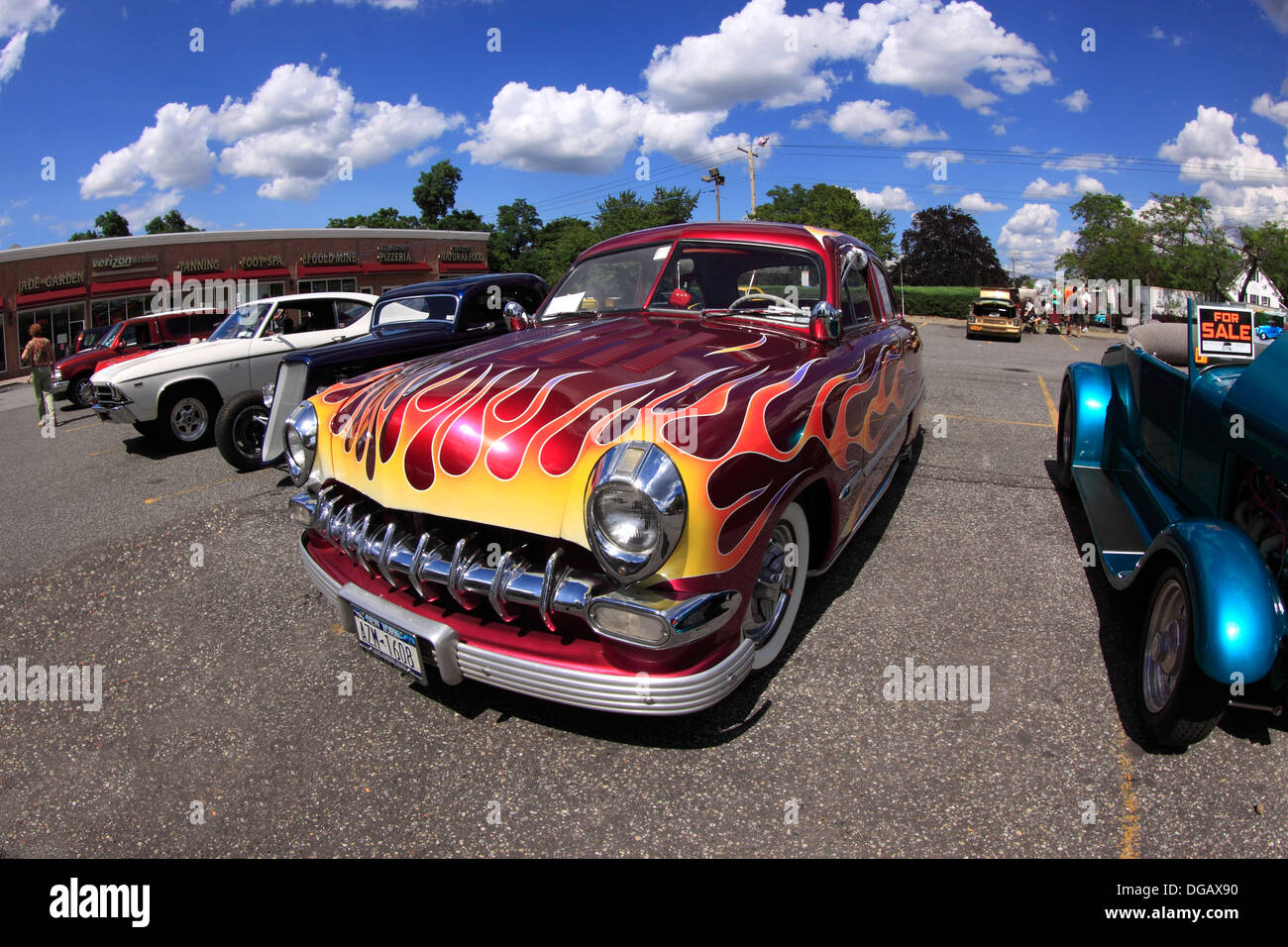 Hot rod flames hires stock photography and images Alamy