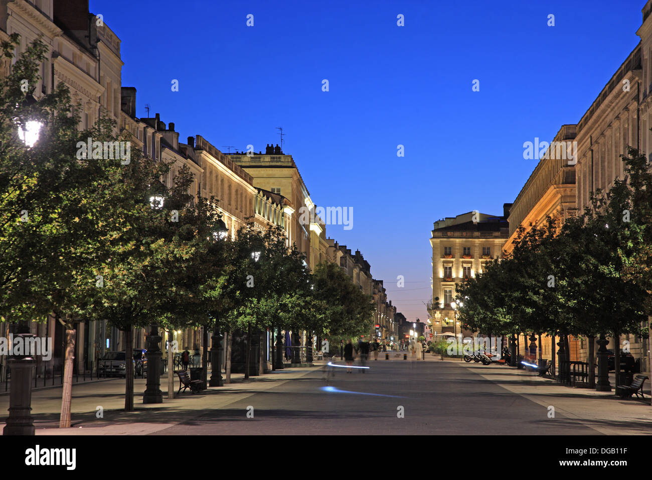 France, Bordeaux, Cours du Chapeau Rouge, Grand Theatre Stock Photo - Alamy