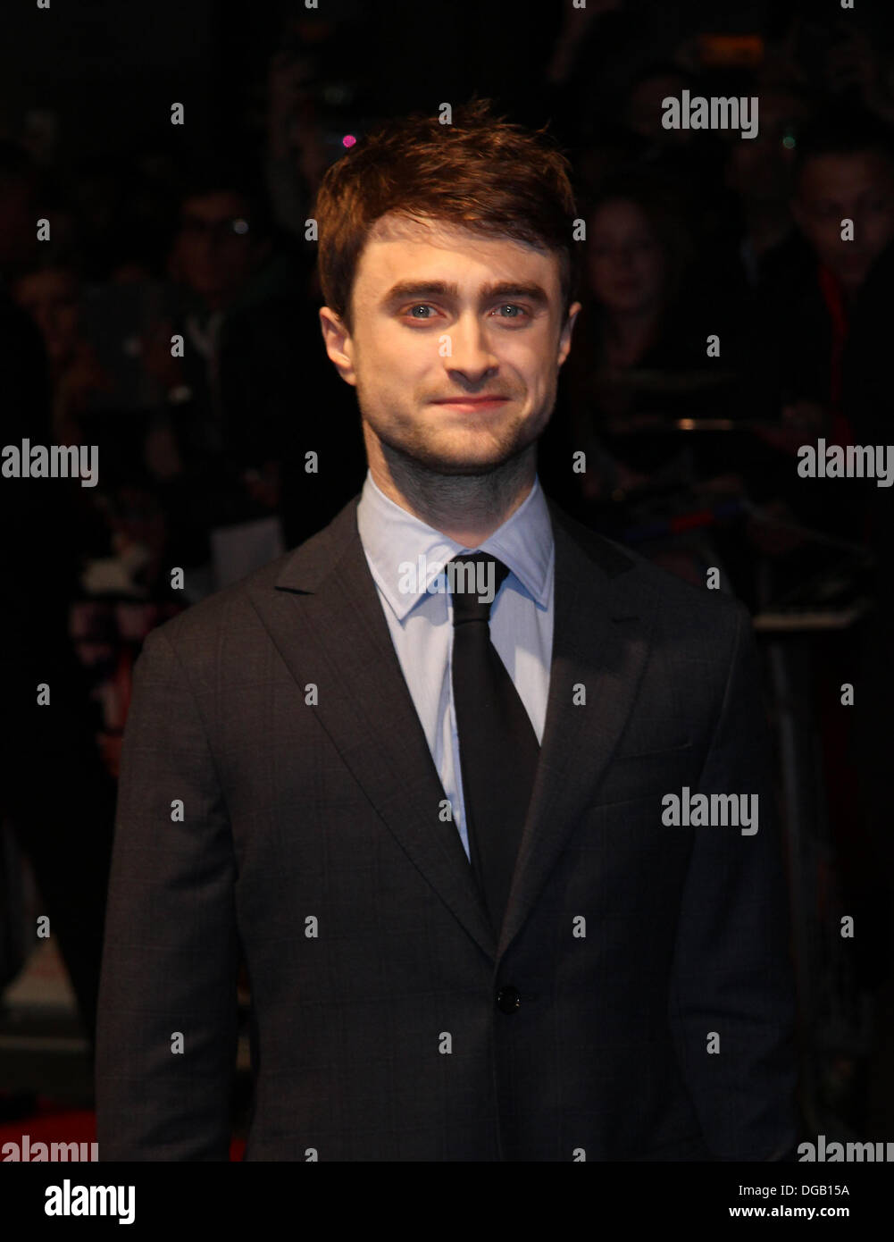 London, UK, 17th October 20113. Daniel Radcliffe attends the Kill Your Darlings screening during the 57th BFI Film Festival at O Stock Photo