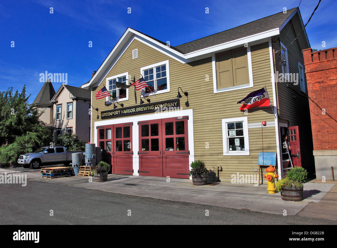 Greenport harbor brewery hires stock photography and images Alamy
