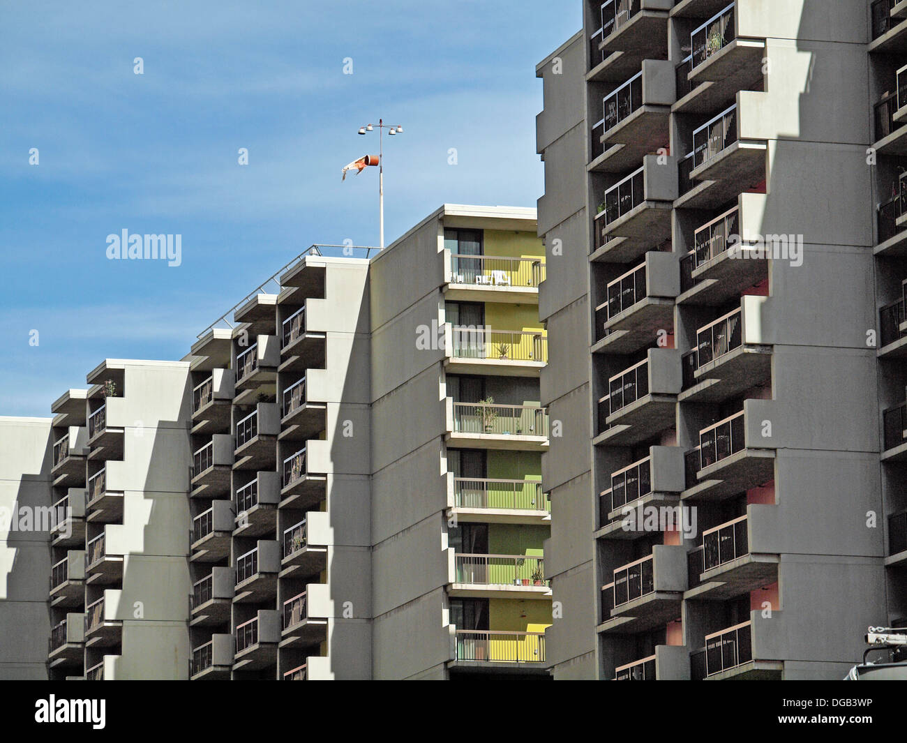 Apartment buildings in Downtown Los Angeles, California Stock Photo Alamy