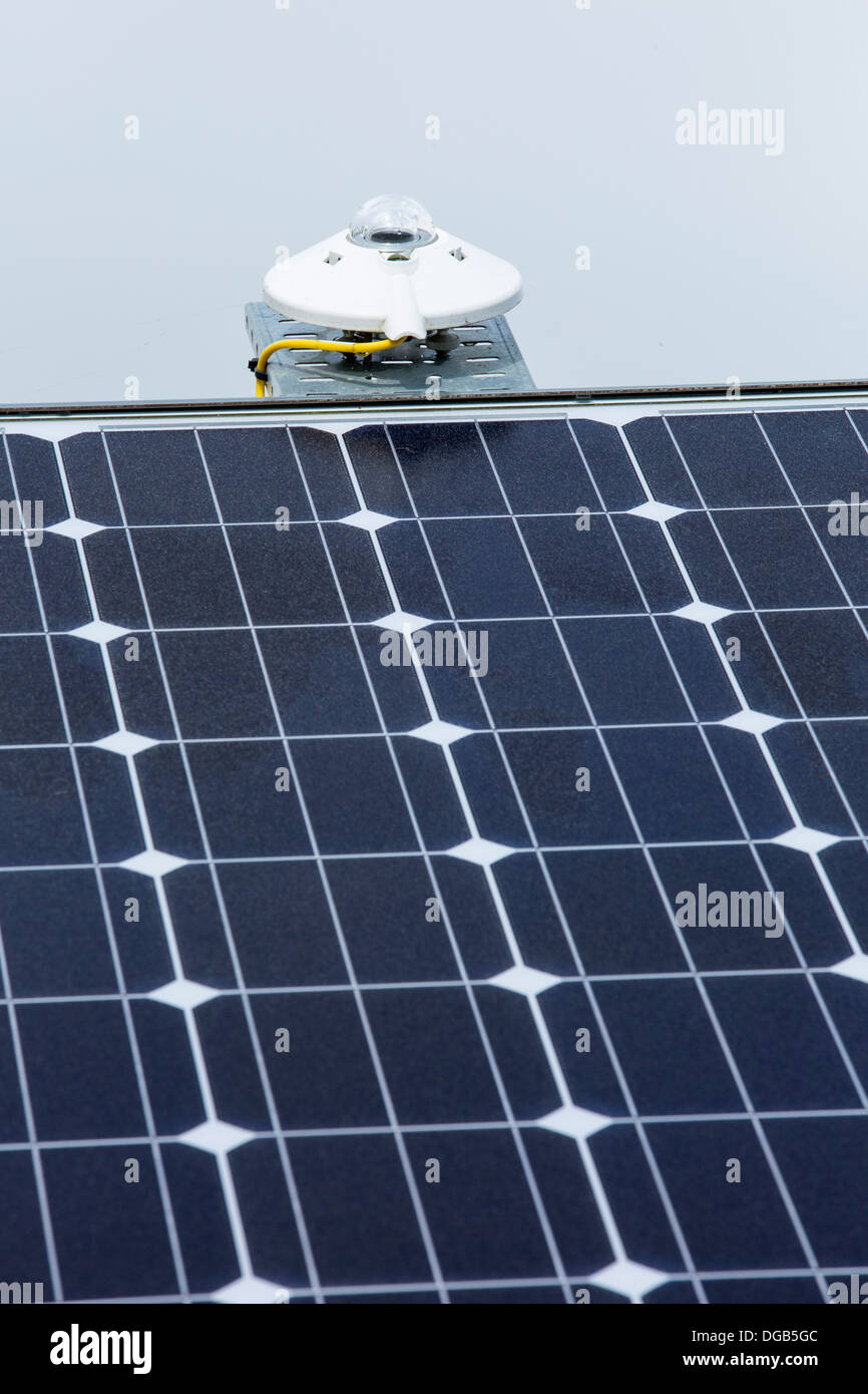 A solar park at Wheal Jane an old abandoned Cornish tin mine near