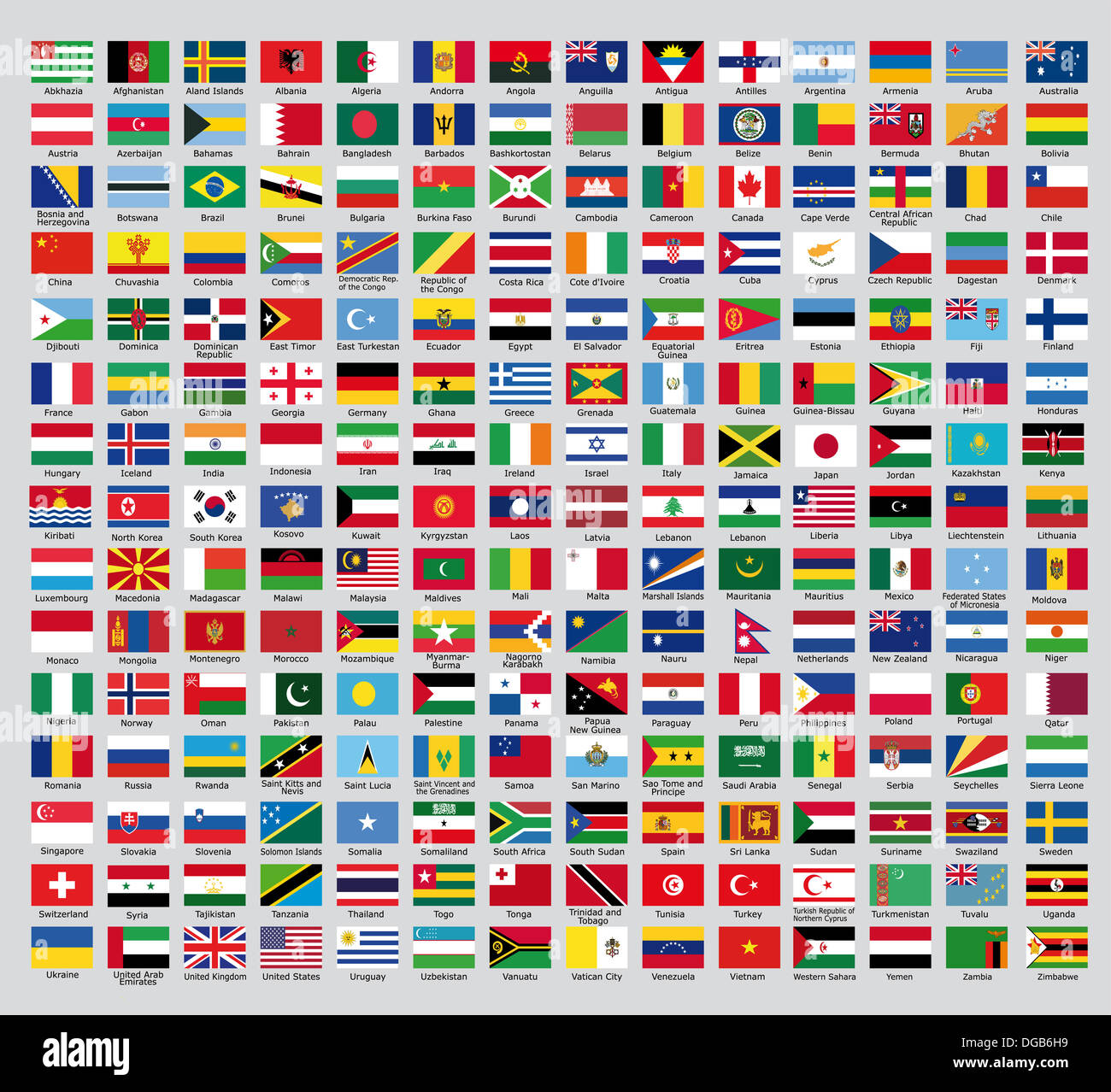 the flag of country