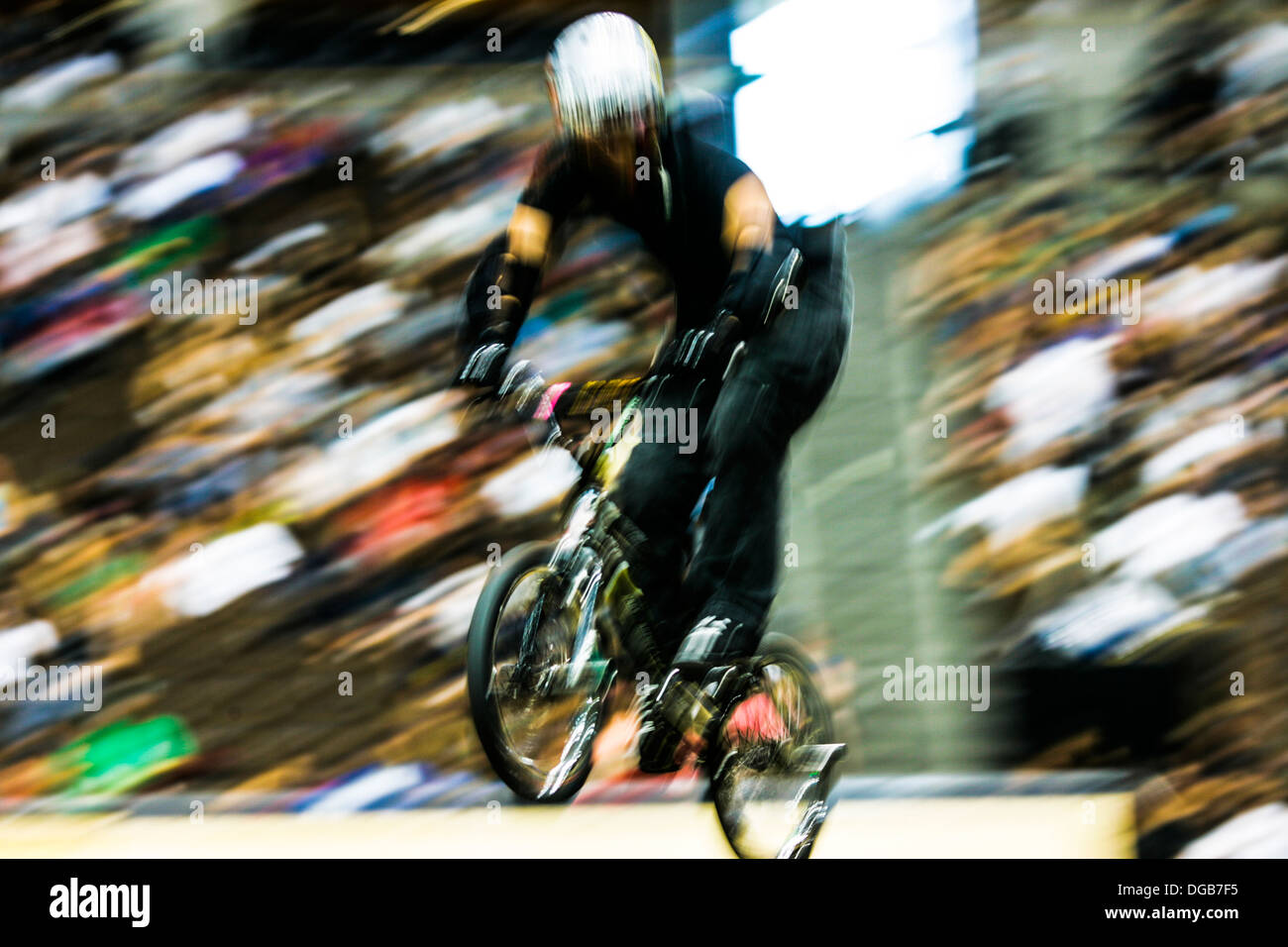 BMX Bike competition Denver Colorado Stock Photo Alamy