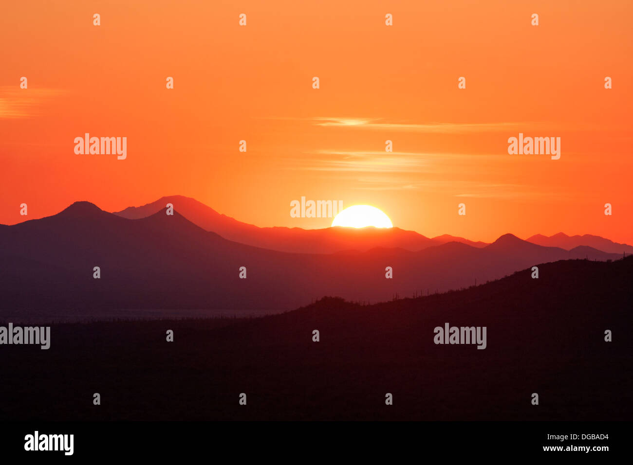 Tucson arizona sunset hires stock photography and images Alamy