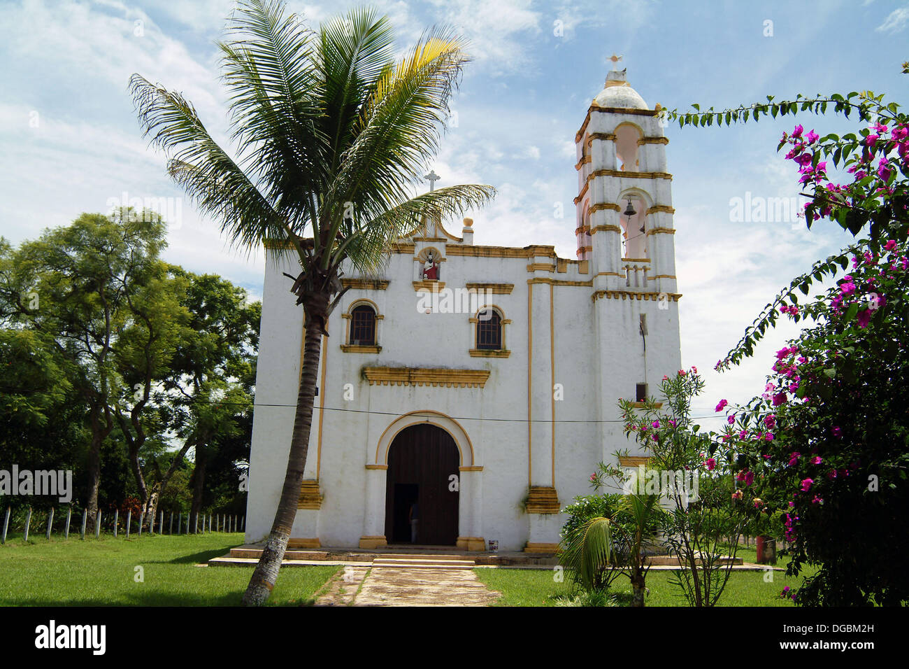 Church. Centla. Huatusco. Veracruz. Mexico Stock Photo - Alamy
