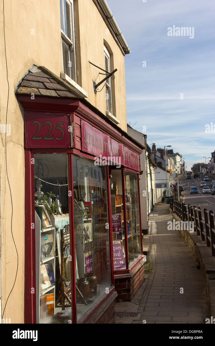 Honiton high street Devon Stock Photo