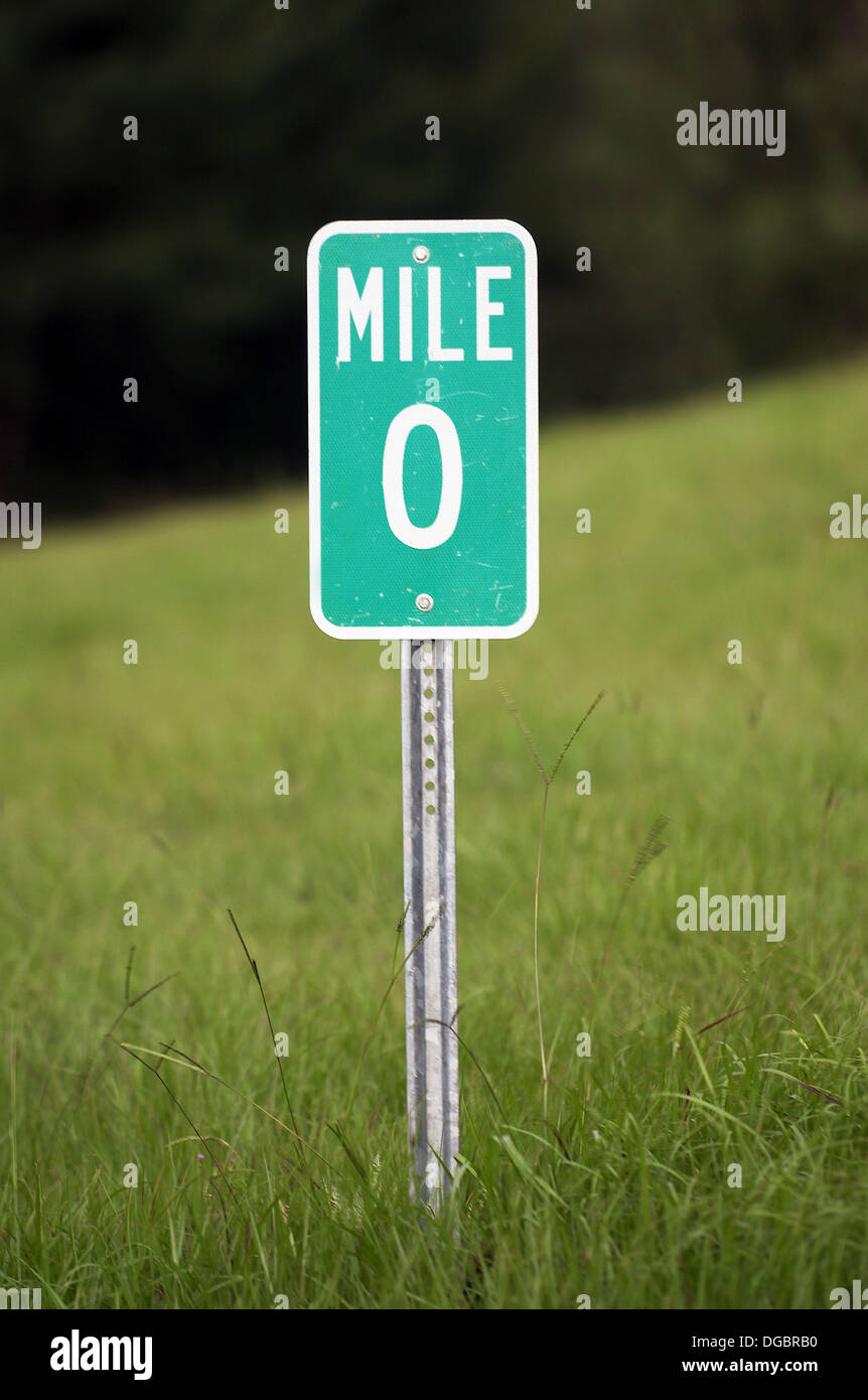 Mile marker 0 hires stock photography and images Alamy