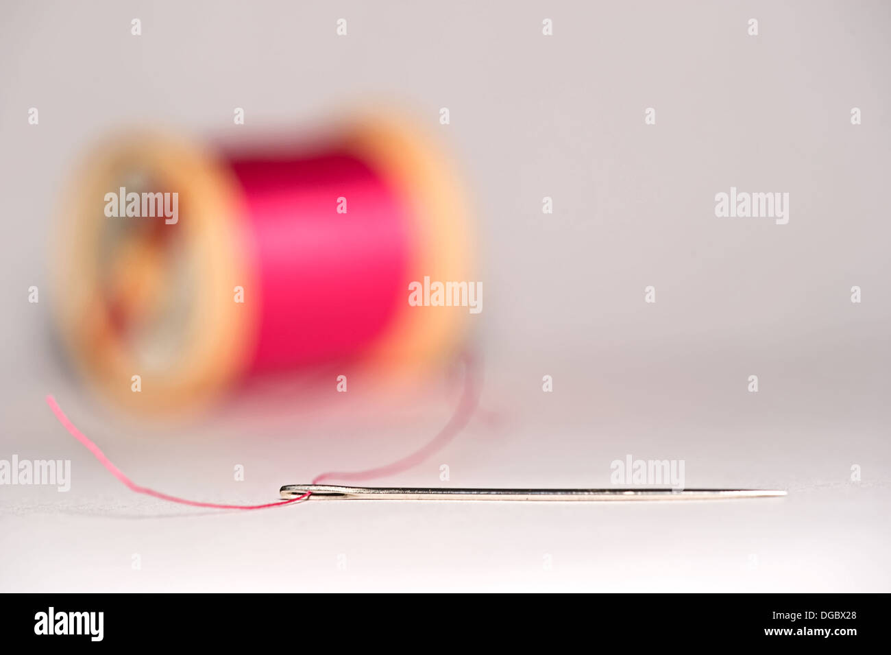 Cotton reel and needle hires stock photography and images Alamy