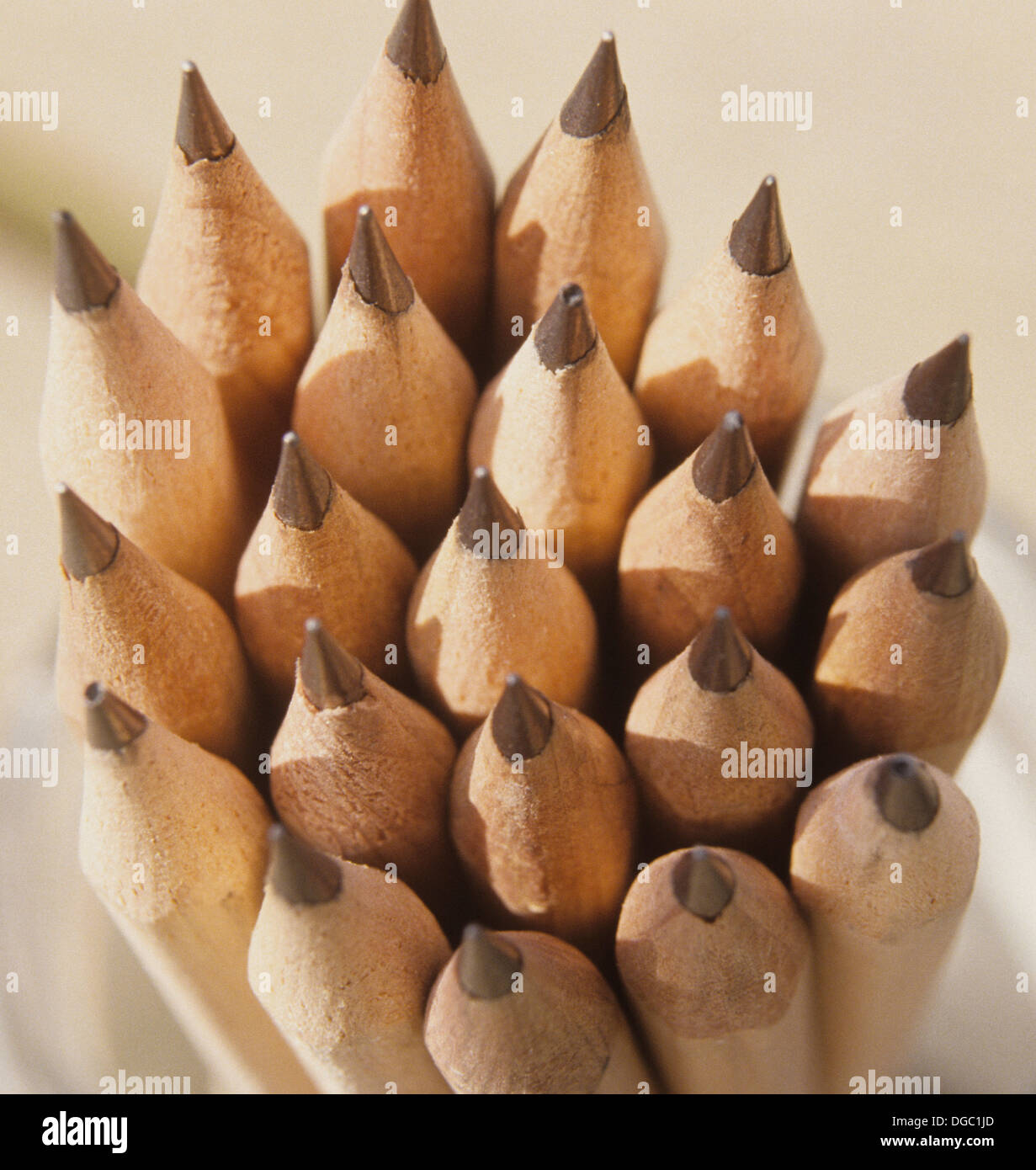 Lead pencils get the point Stock Photo Alamy