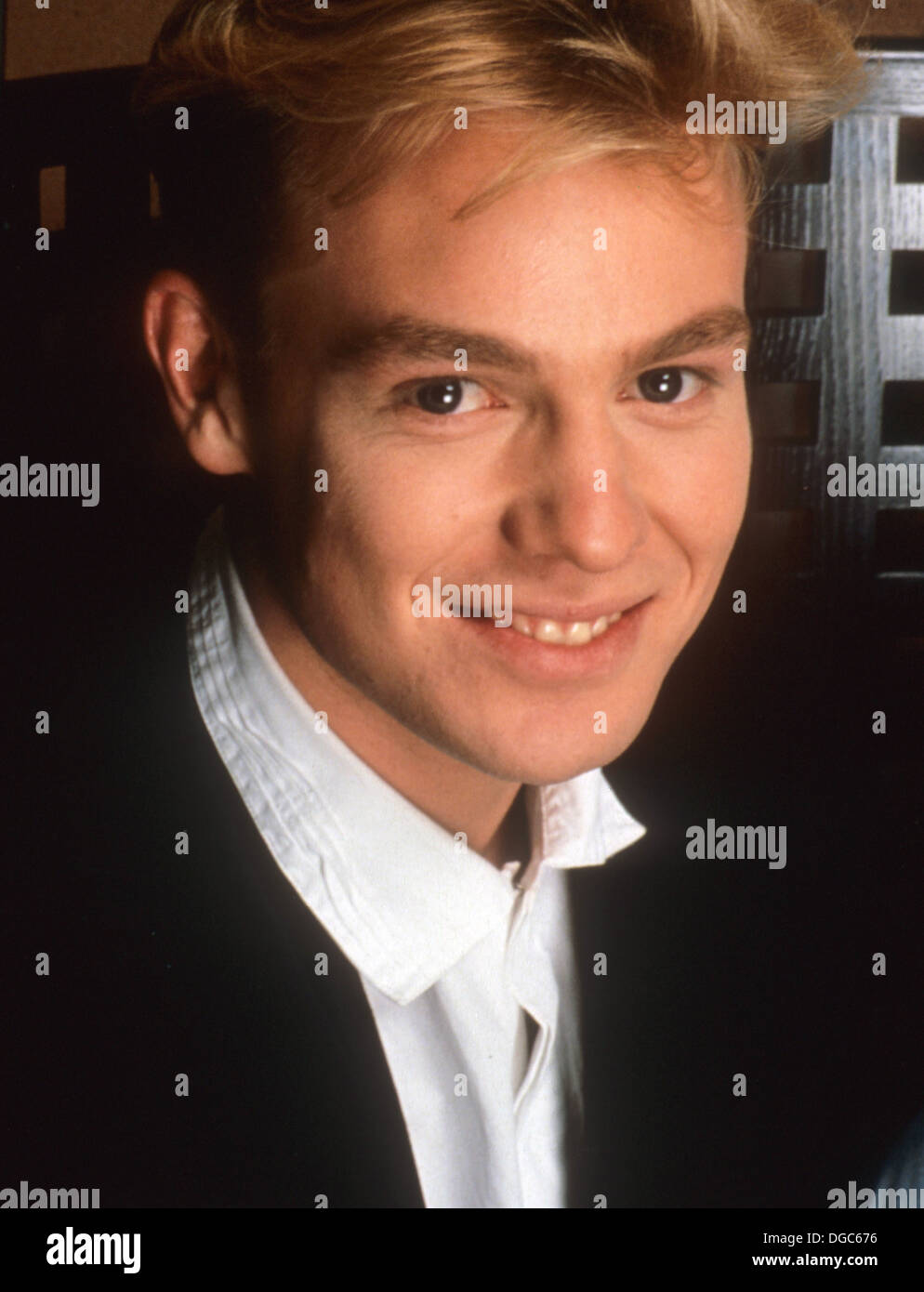 JASON DONOVAN Australian singer/actor in 1989 Stock Photo