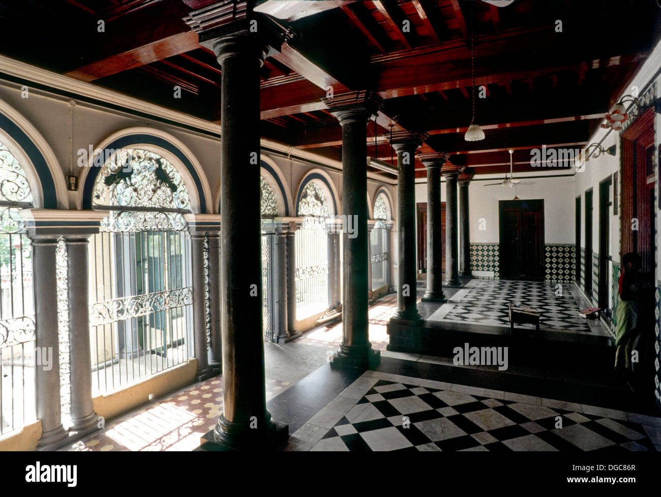 Drawing room, Nattukottai Chettiar house or Nagarathar house at