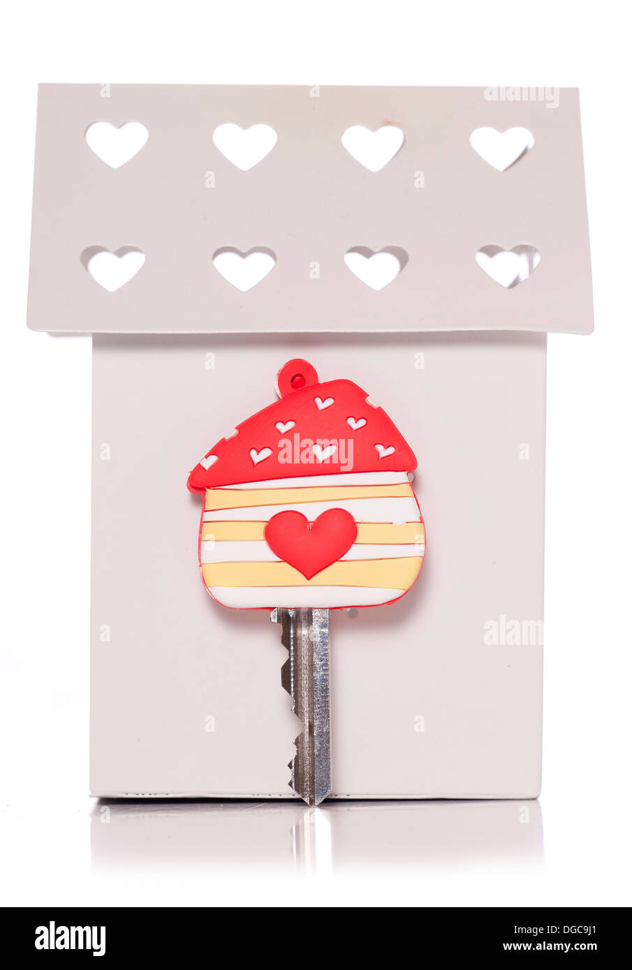 Home sweet home studio cutout Stock Photo