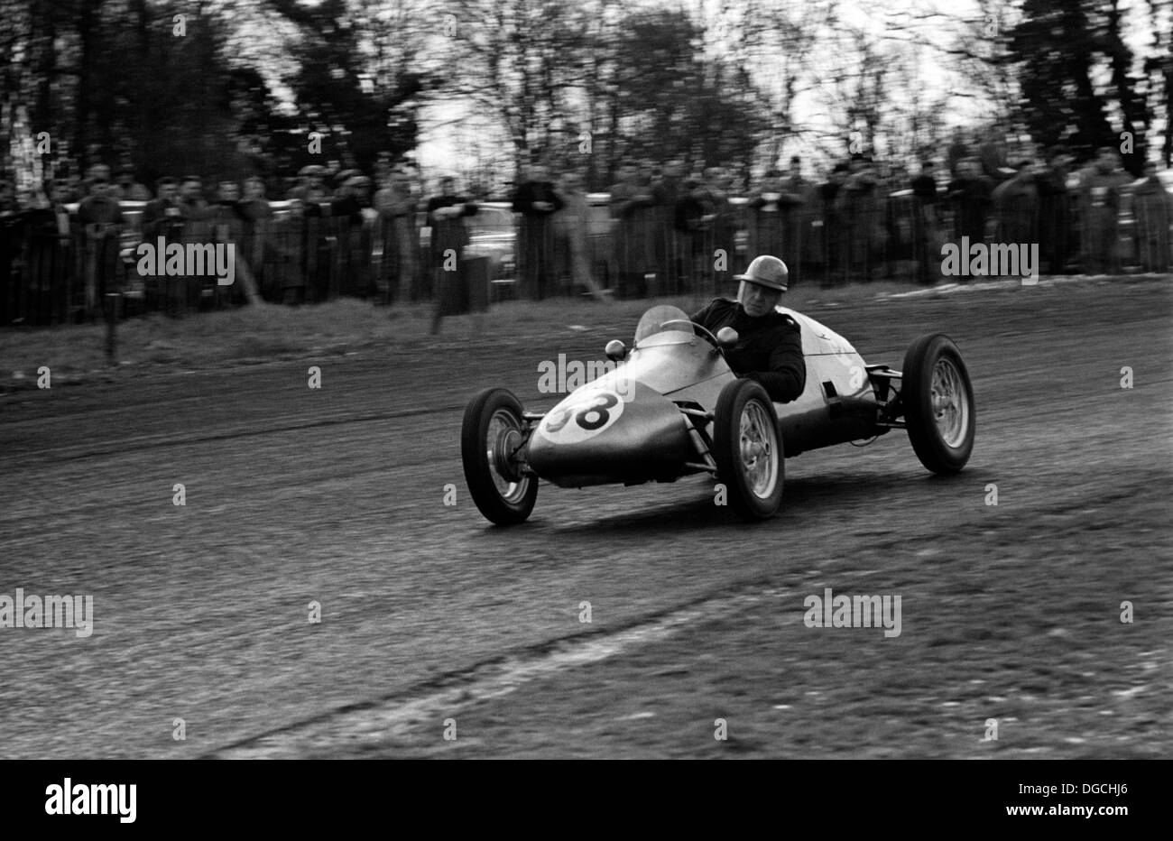 500cc Formula 3 racing at Brands Hatch, England,1950. Stock Photo