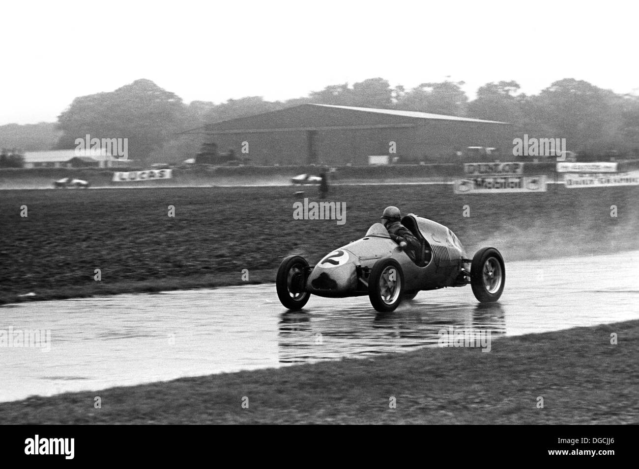A Cooper 1000 racing at Goodwood, England, 30th September 1950. Stock Photo
