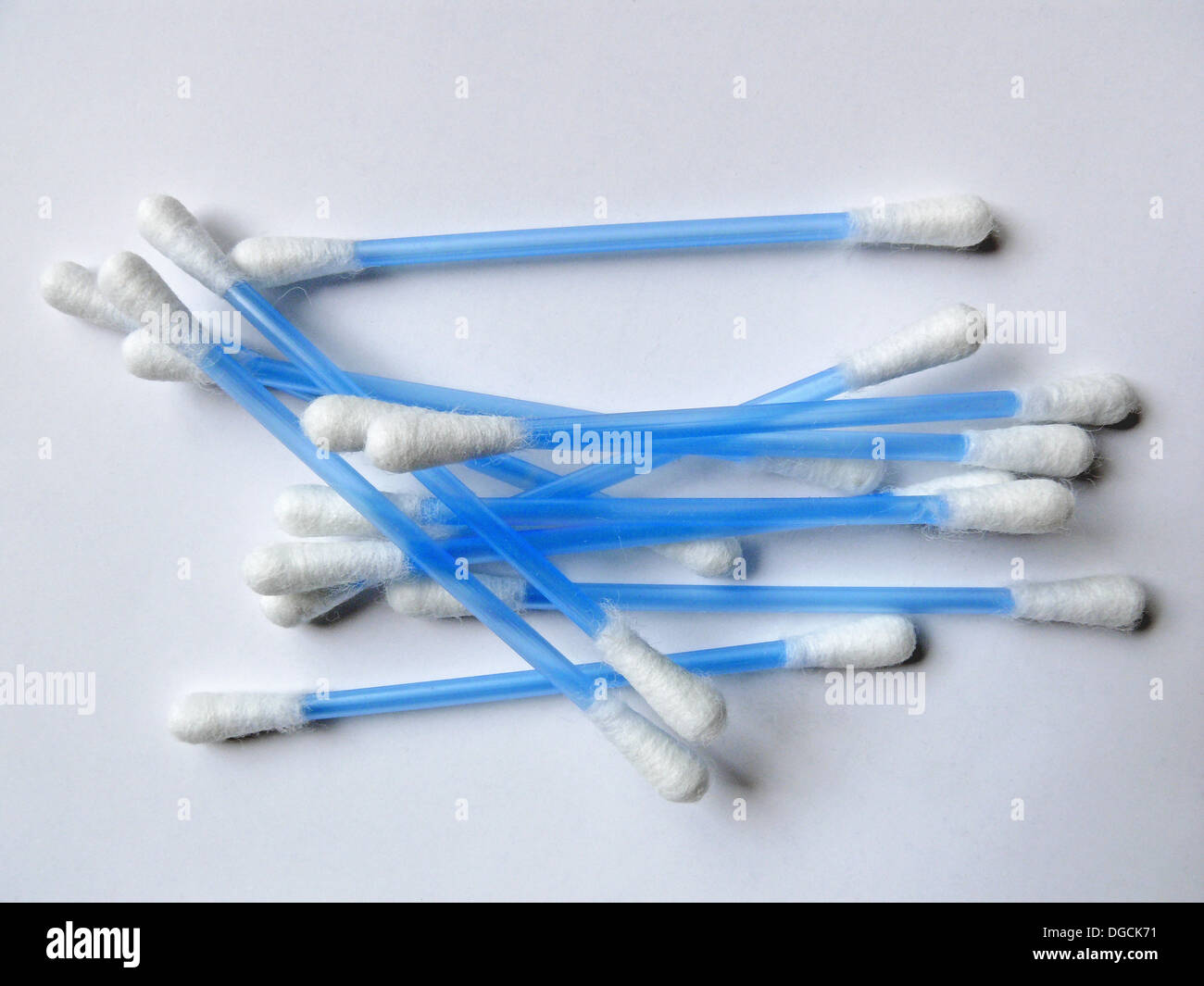 Ear sticks with cotton buds to clean ears. Pune, Maharashtra, India
