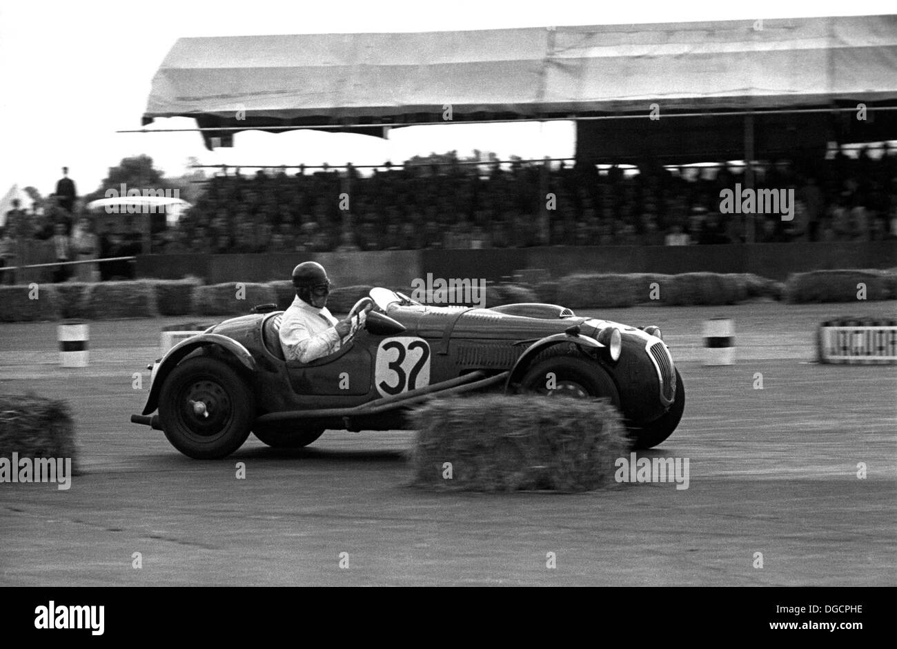 A Frazer Nash Le Mans Replica competing in the International Trophy at Silverstone, England 1950. Stock Photo