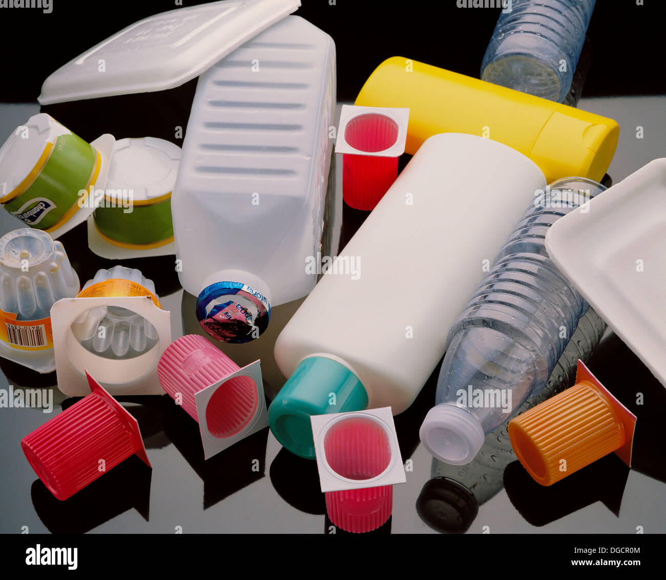 Domestic waste recycling Stock Photo Alamy