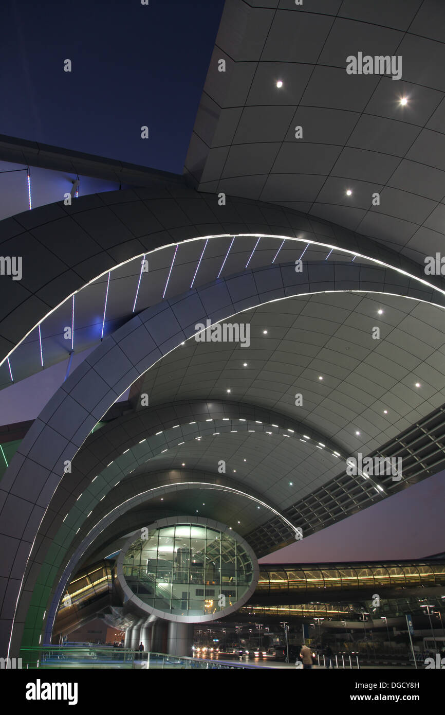 Dubai Airport Terminal 3 Three UAE AVIATION Stock Photo