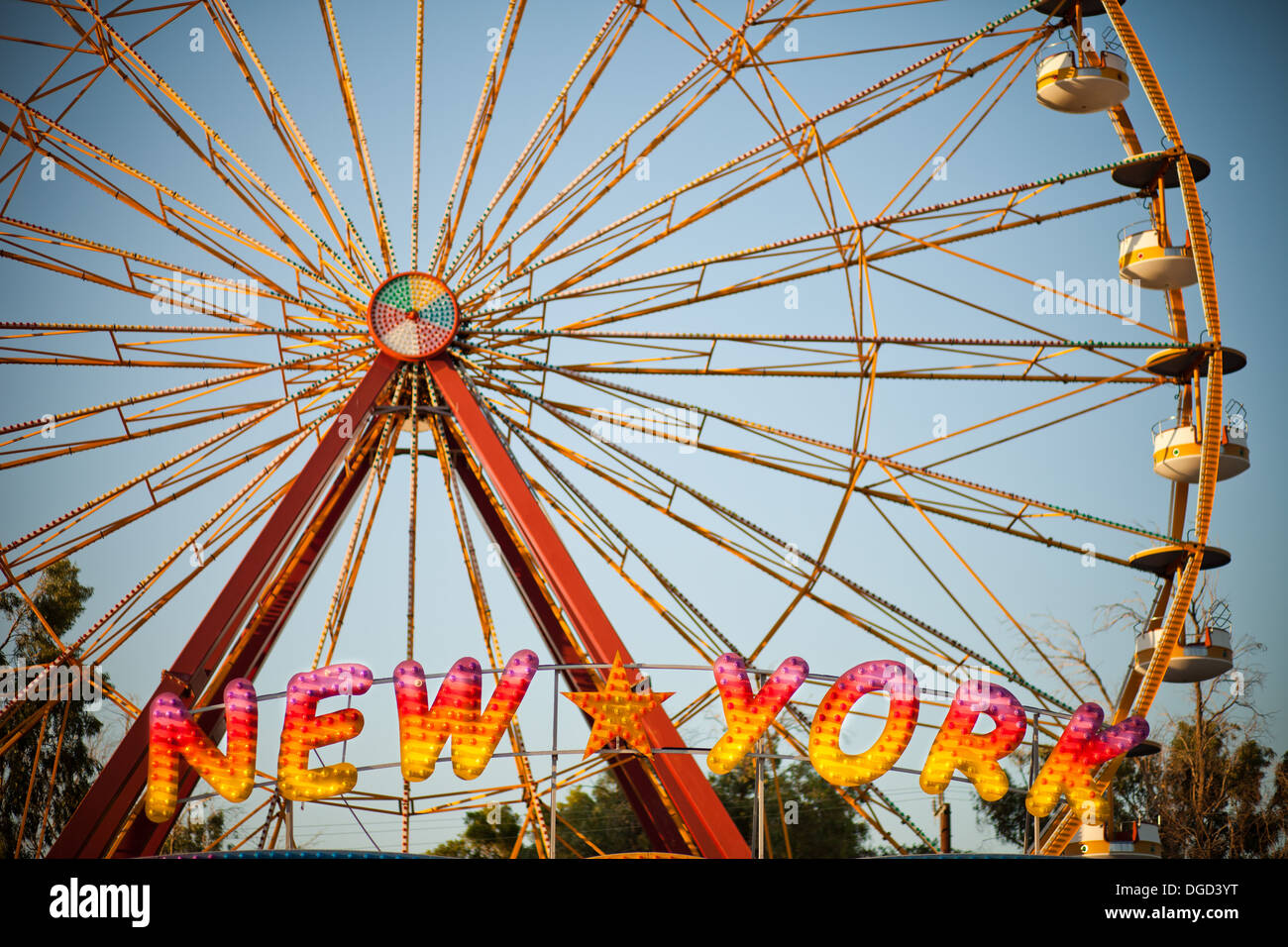 new york big wheel Stock Photo