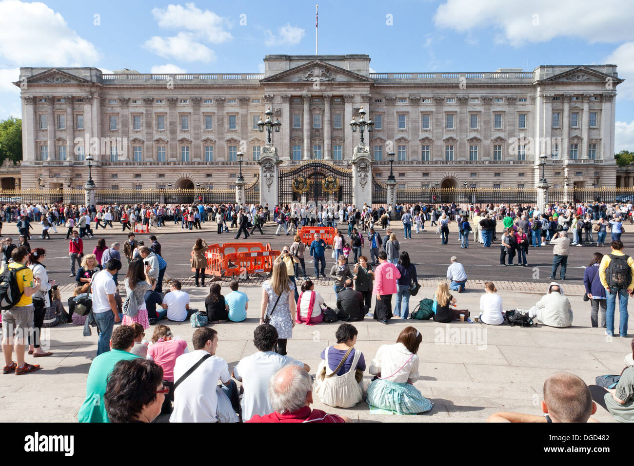 London,Buckingham palace,buckingham,tour,summer Stock Photo