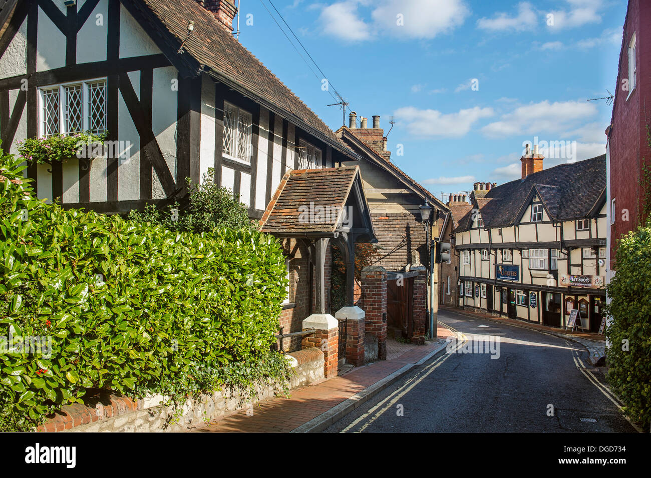 Aylesford Village centre Stock Photo 61756552 Alamy