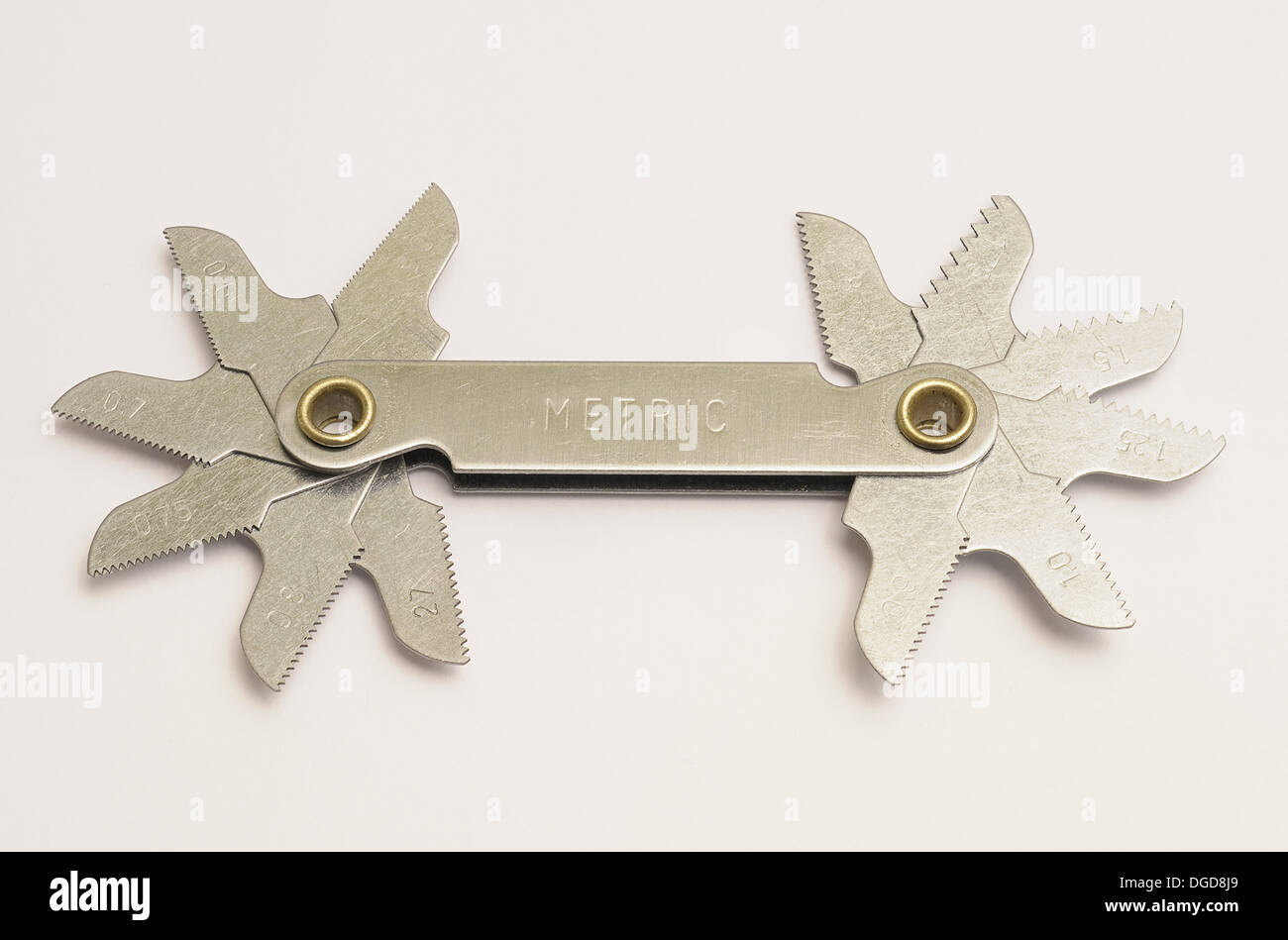 metric thread gauge Stock Photo Alamy