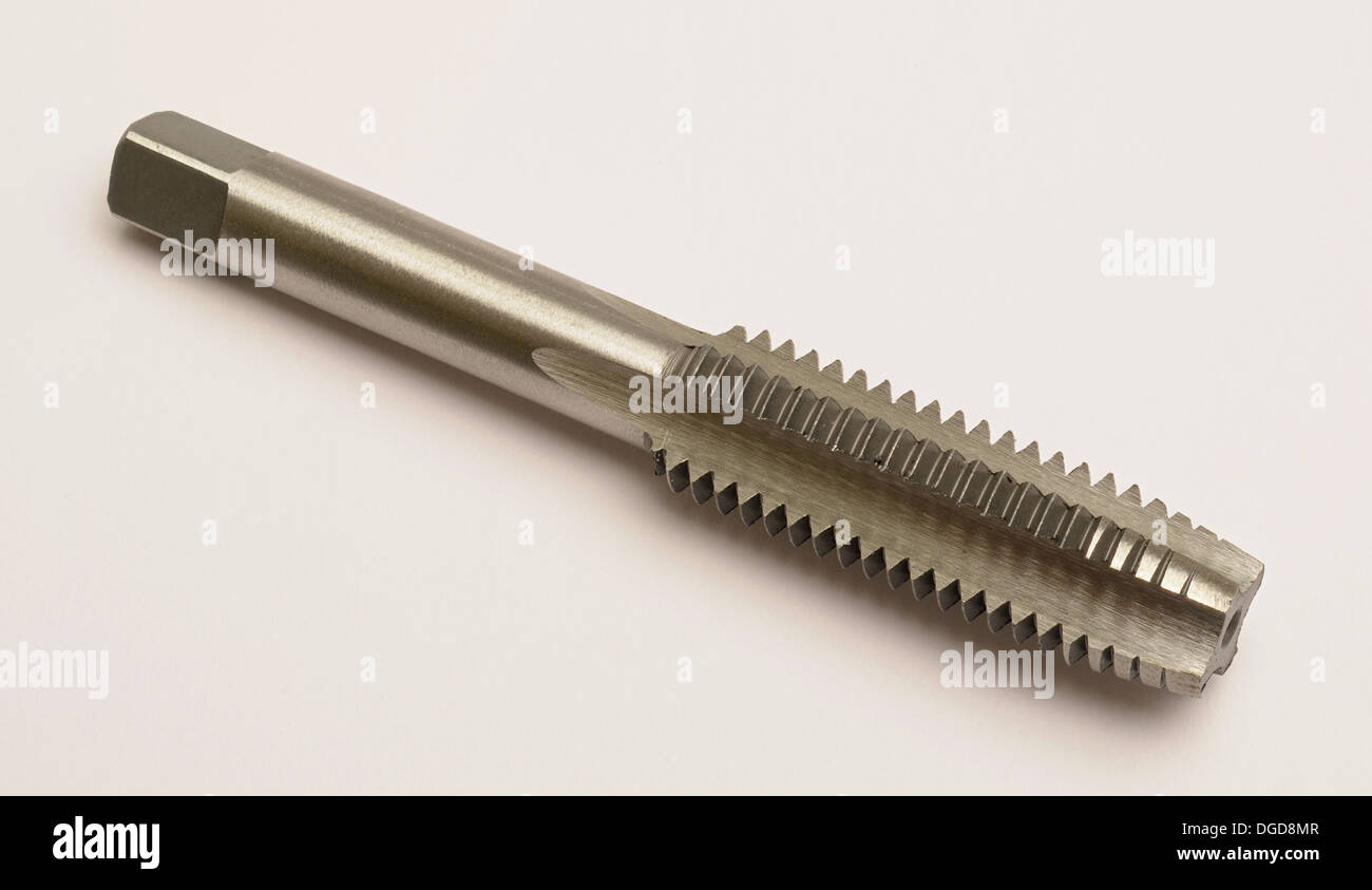 metric thread cutting tap Stock Photo Alamy