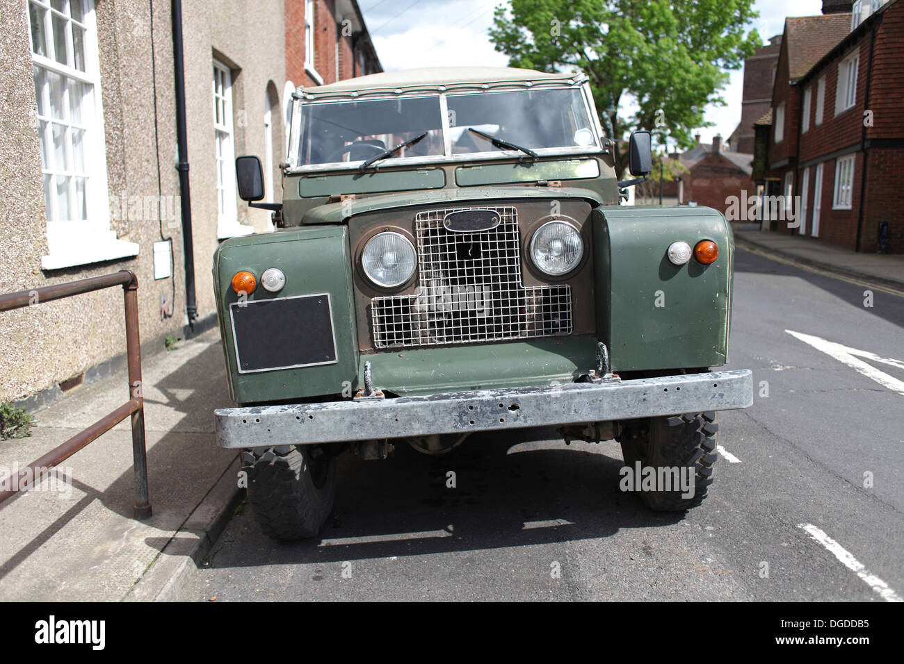 Retro offroad vehicle Stock Photo