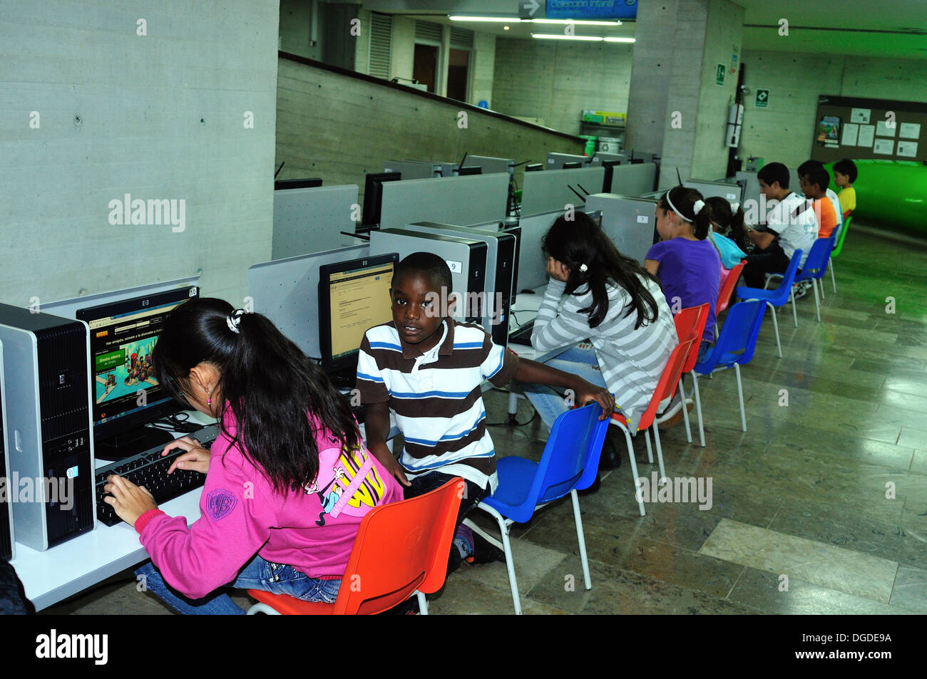 Parque Biblioteca Leon de Greiff - Comuna 8 in MEDELLIN .Department of  Antioquia. COLOMBIA Stock Photo - Alamy