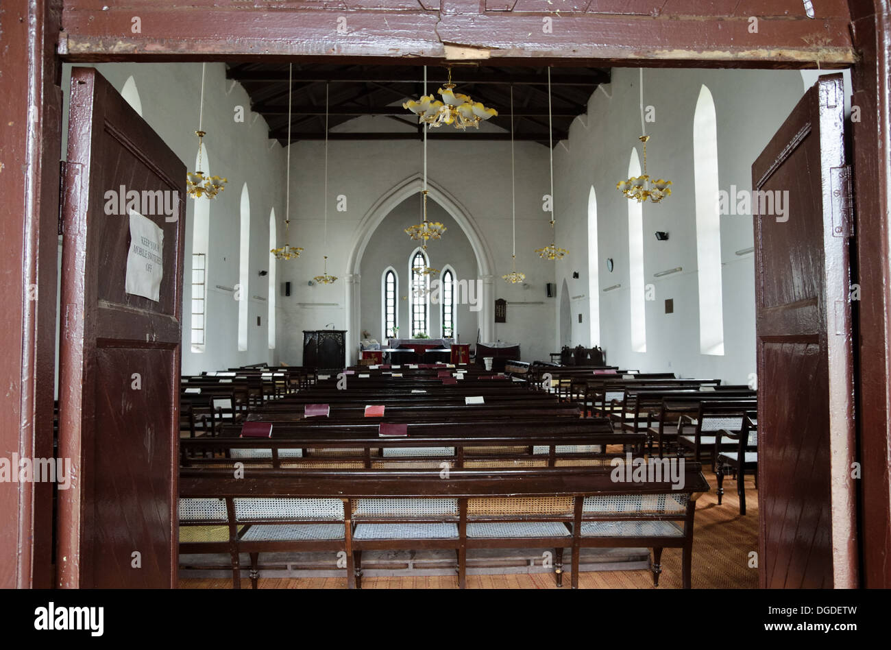 Budden Memorial Methodist Church in Almora, India Stock Photo