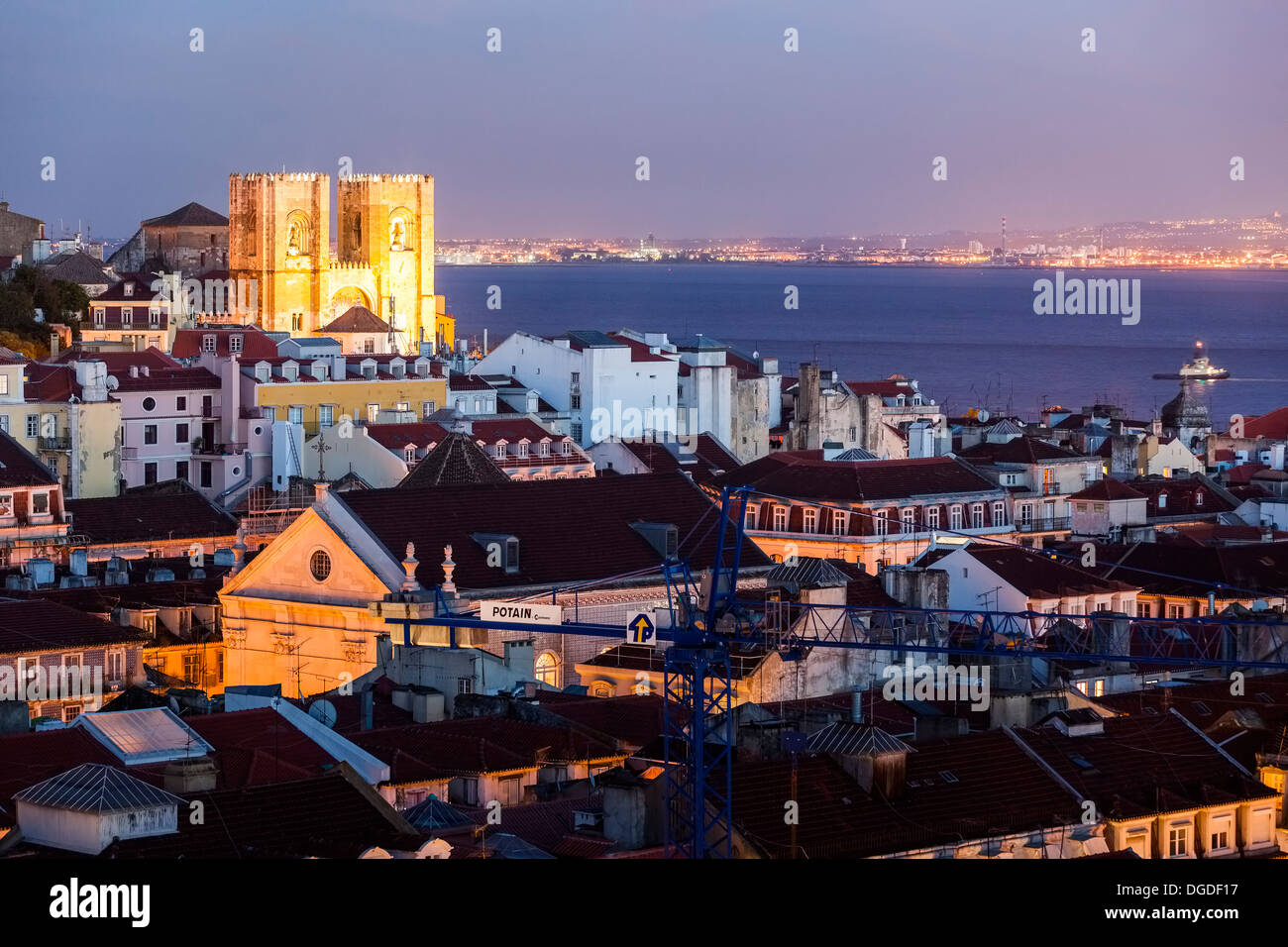 Cathedral, Lisbon, Portugal, Europe Stock Photo