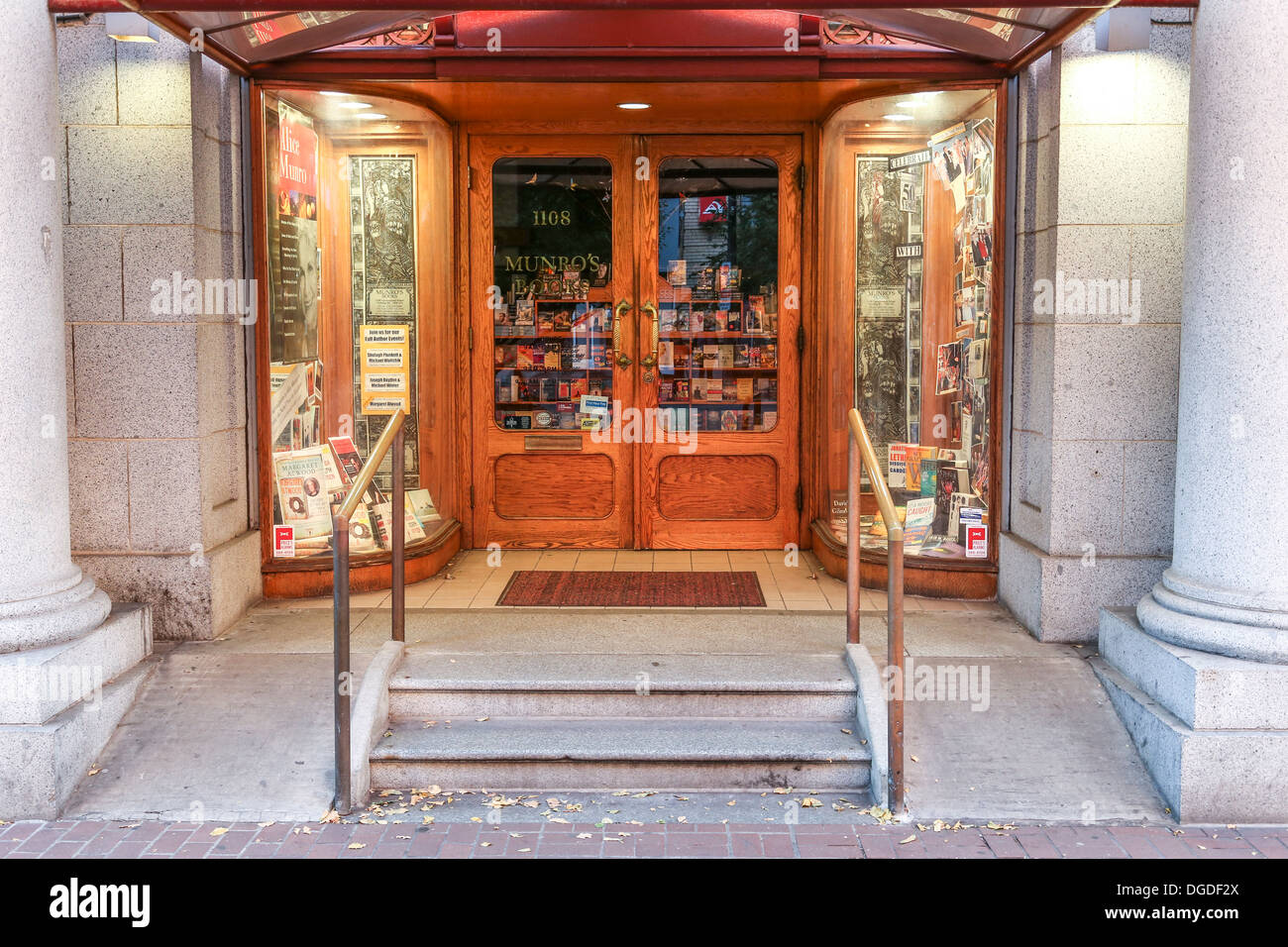 Munro's Books Store in Victoria, BC; Opened by Alice