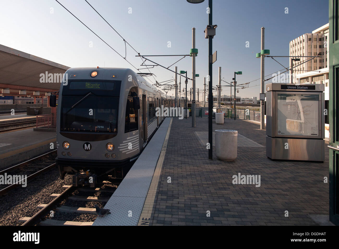 Los Angeles Metro Gold Line Stations Stock Photo