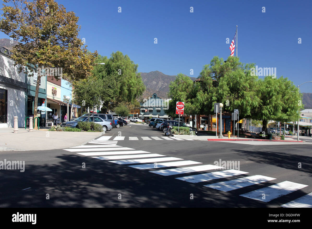Downtown Sierra Madre, California Stock Photo 61764749 Alamy