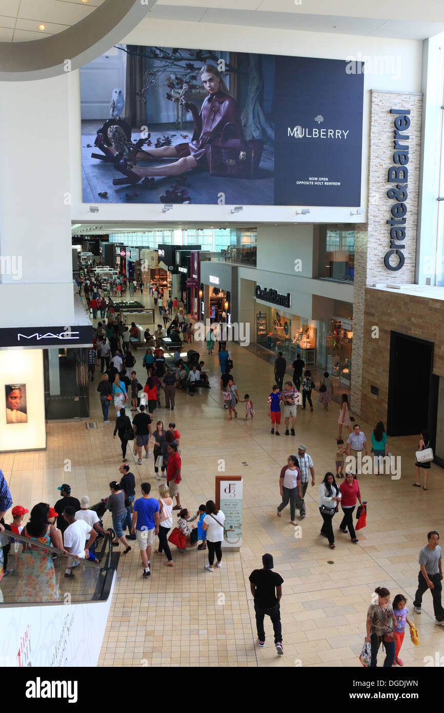 Yorkdale shopping centre in Toronto, Canada Stock Photo