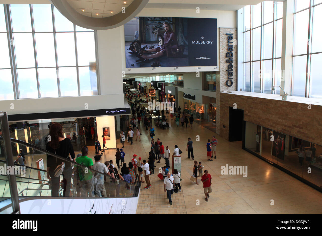 Yorkdale shopping centre in Toronto, Canada Stock Photo