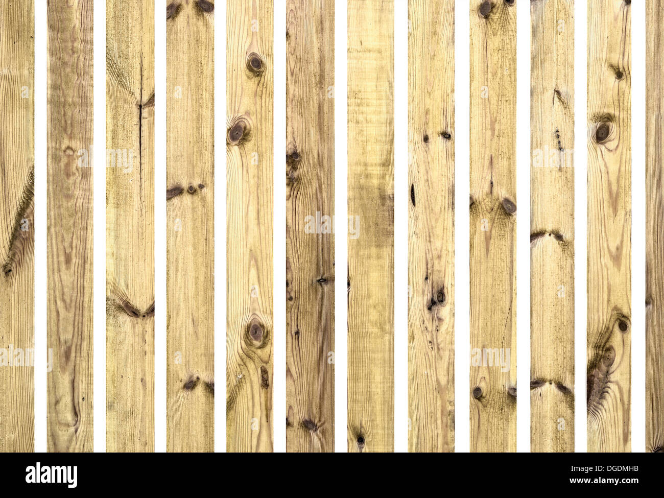 wooden fence isolated on white background Stock Photo - Alamy