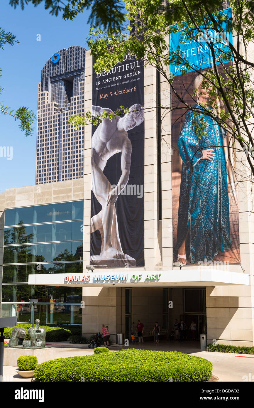 Dallas Museum of Art Texas Arts District USA Stock Photo Alamy
