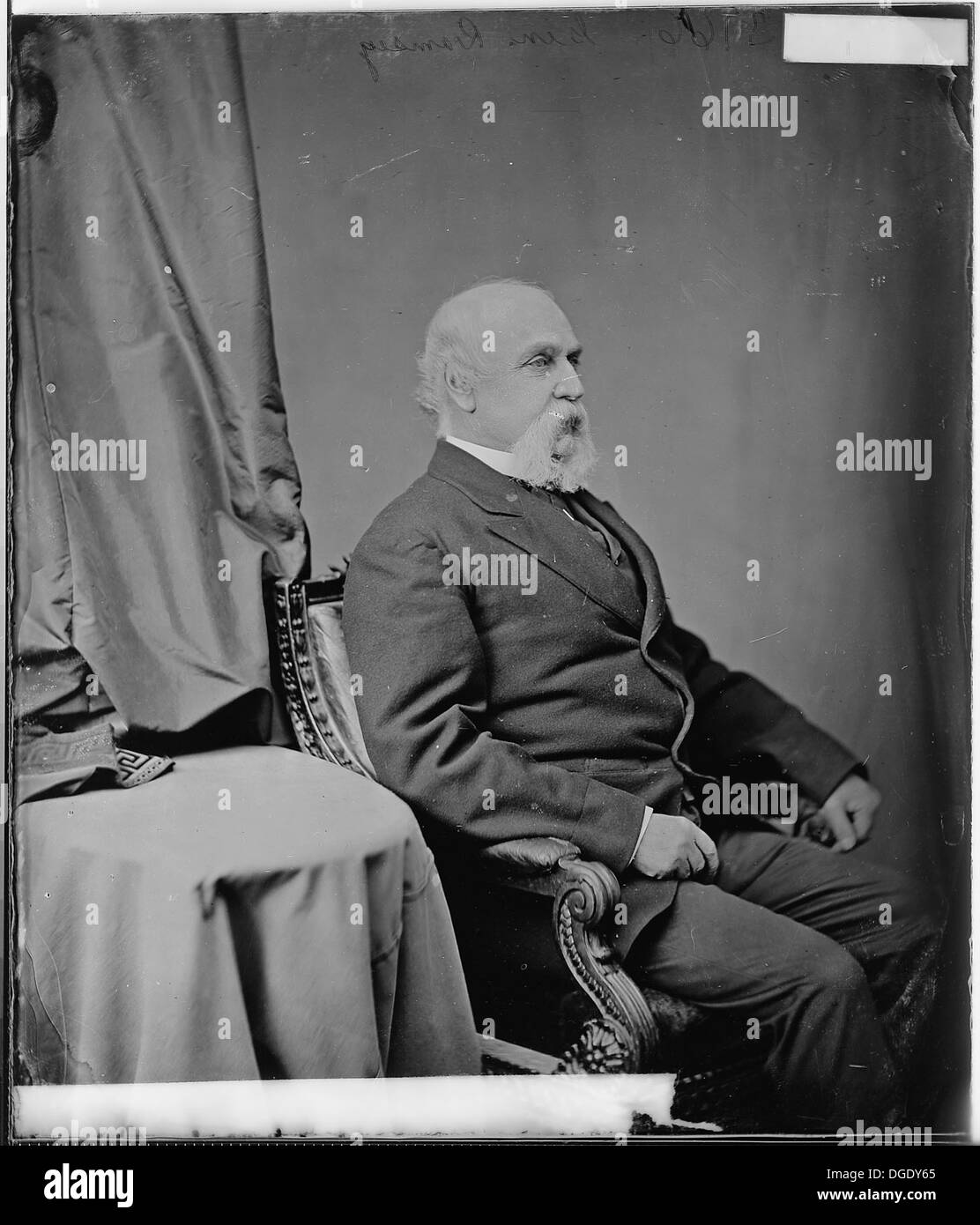 A photograph of General Ramsey, a notable figure in military history ...