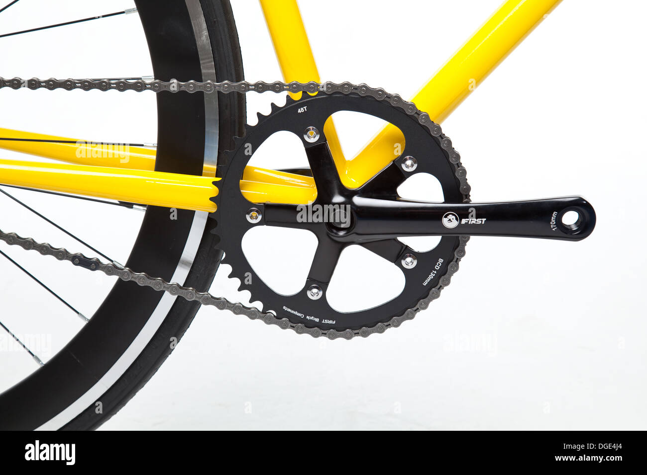 Fixed gear Bicycle Stock Photo Alamy