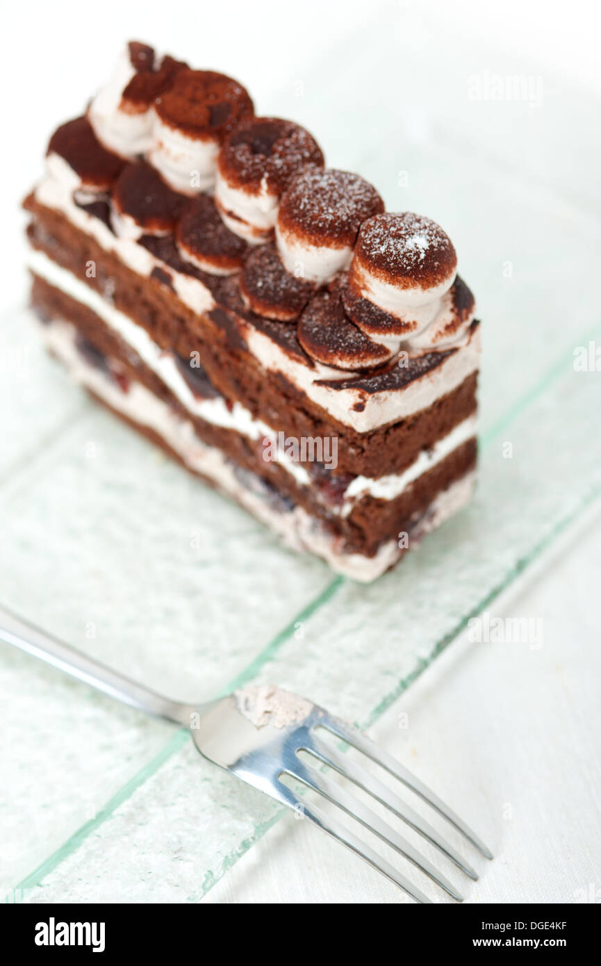 Cake whipped vanilla cream hi-res stock photography and images - Alamy