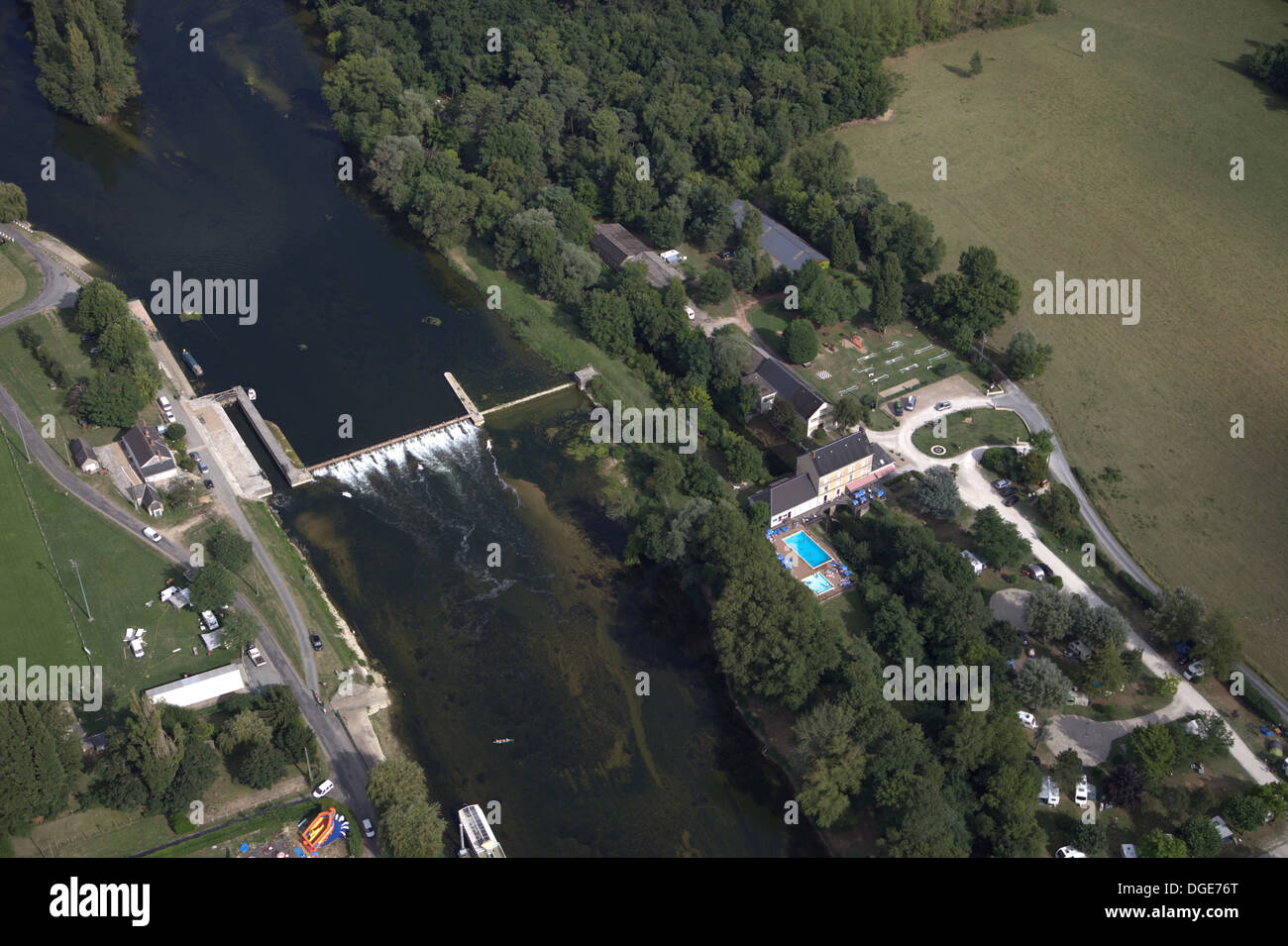 Camping Le Moulin Fort, British owned campsite in the Loire Valley