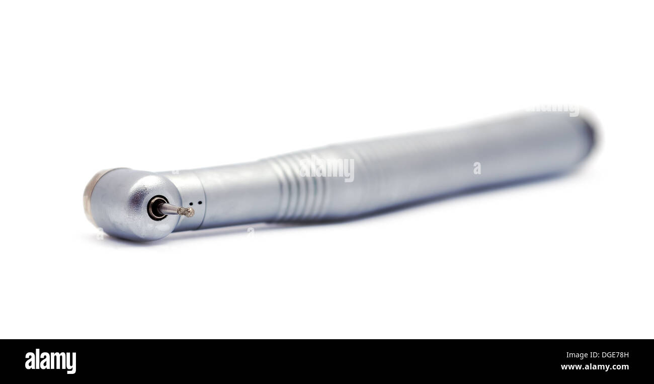 Dental drill tools isolated over white background Stock Photo Alamy