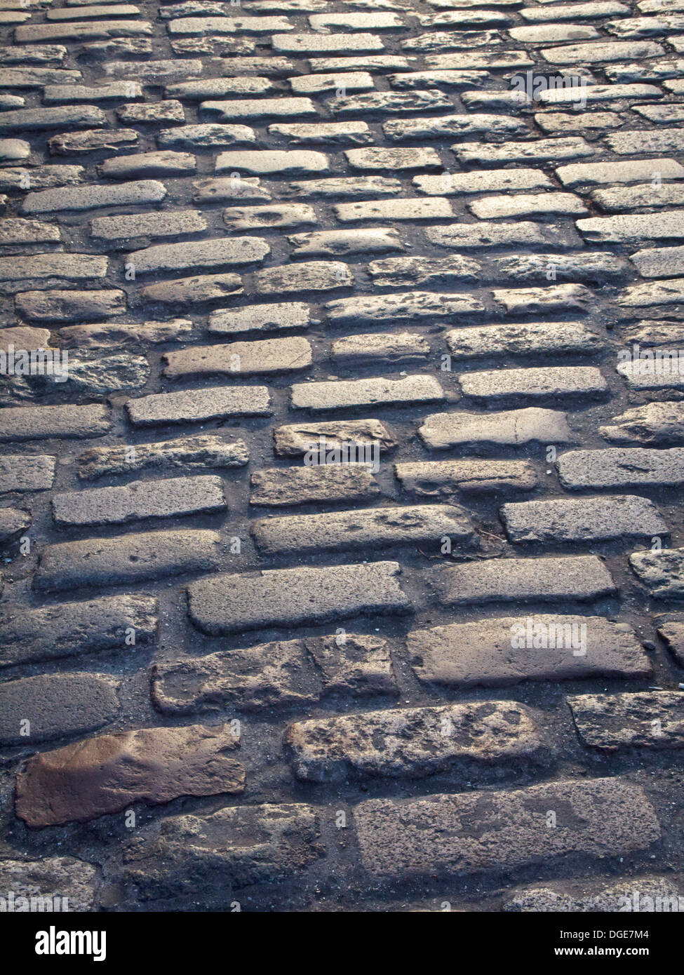Paving Bricks, Covent Garden, London, England Stock Photo