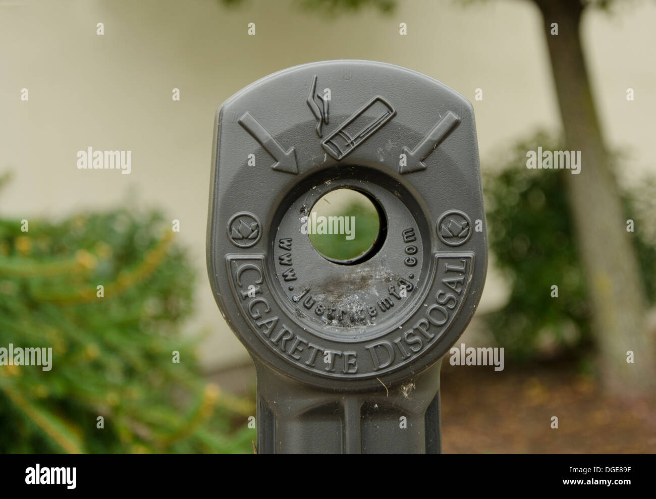 Outdoor Cigarette disposal In the united states Stock Photo Alamy