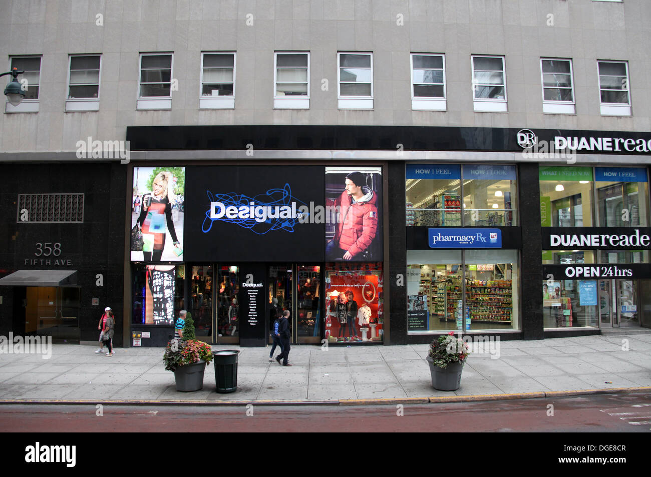 Desigual Store on 5th Avenue in New York City Stock Photo