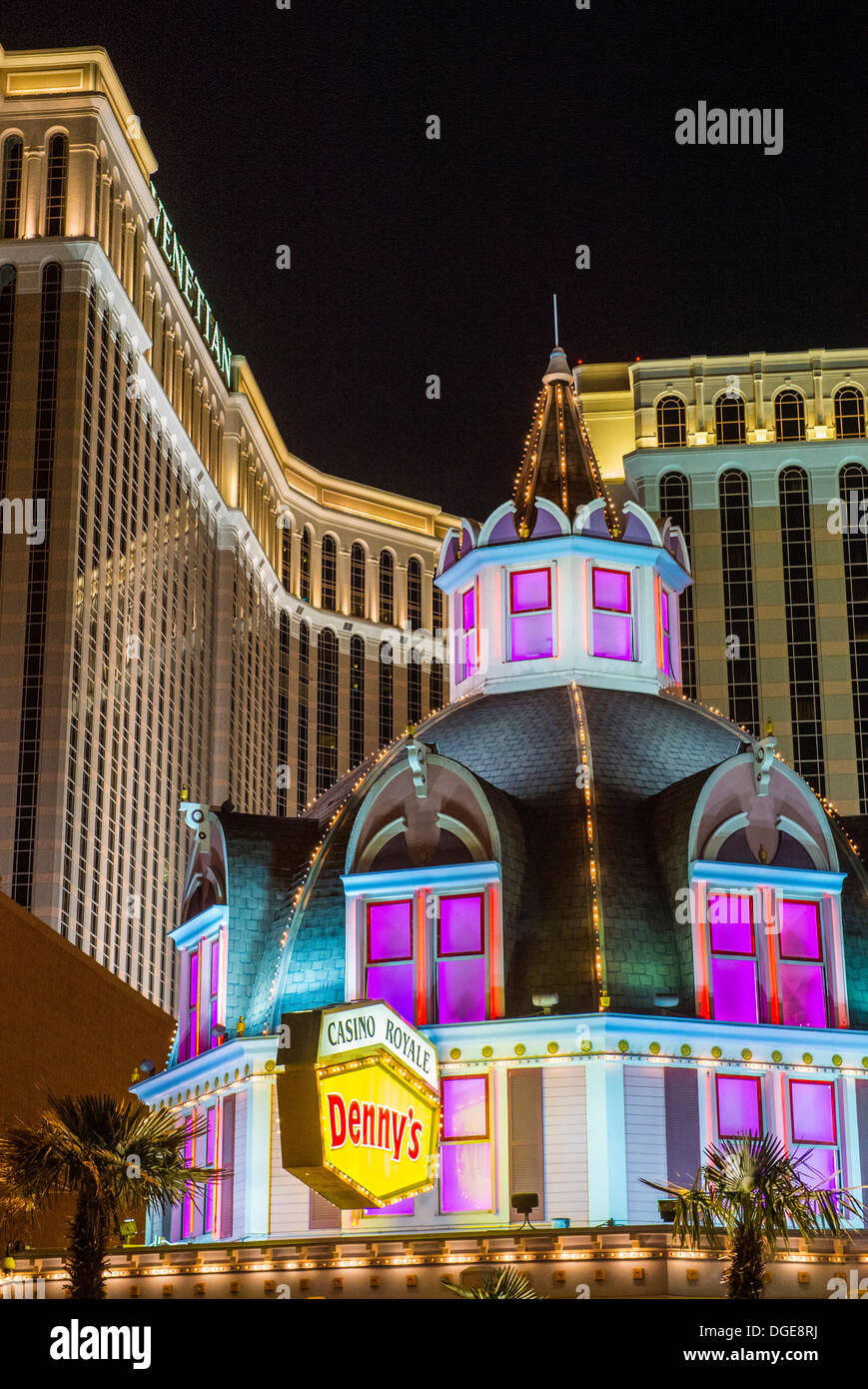 Casino Royale in Las Vegas. Stock Photo