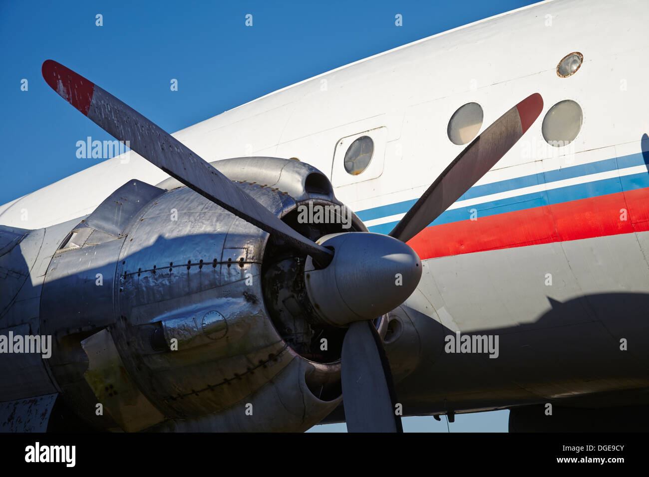 Lockheed Constellation airliner at West Milford, New Jersey, USA Stock Photo