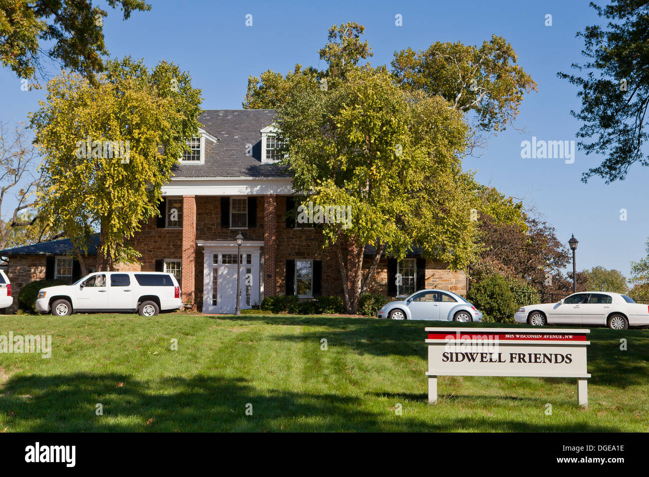 Sidwell Friends school Washington, DC USA Stock Photo Alamy